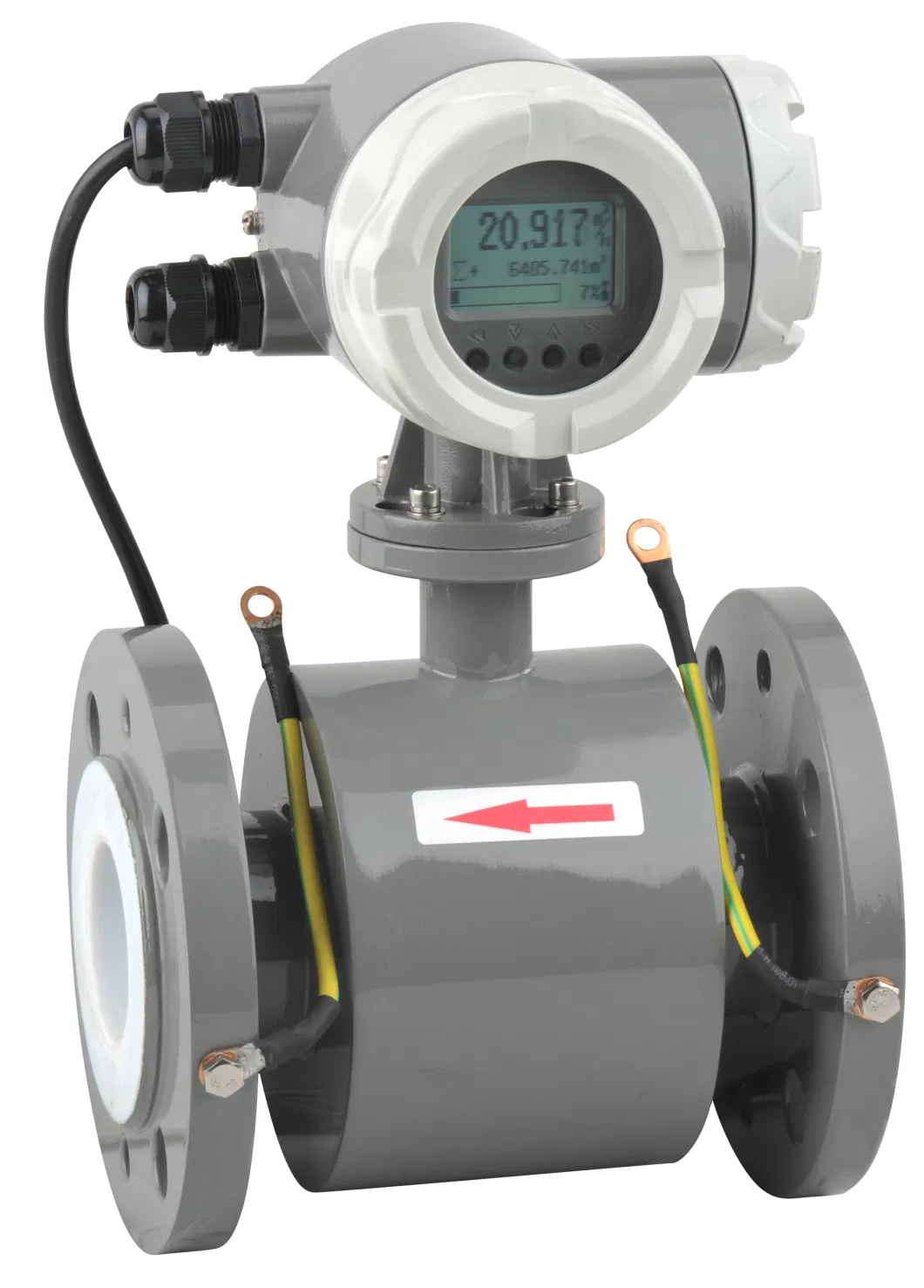 Flowtech Water Flow Meter Magnetic Flowmeter Electromagnetic Flow Meter (KF700KA)