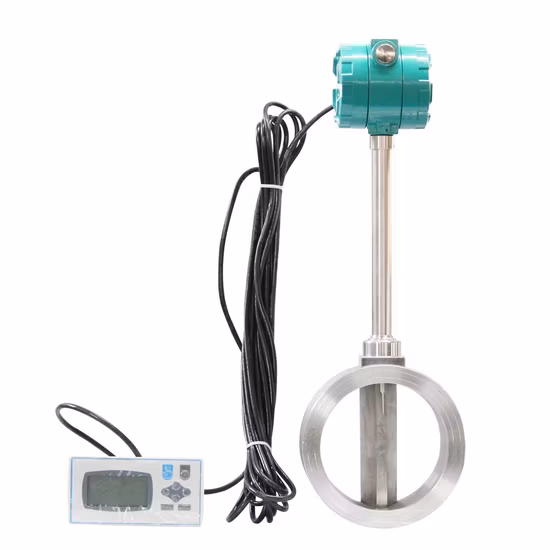 Flansch-Wirbeldurchflussmesser für Gas, Dampf, Flüssigkeiten DN10 bis DN300