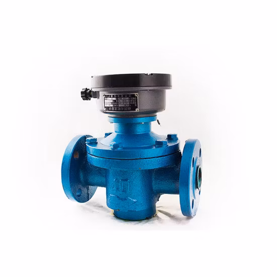 Fabrikpreis 3-Zoll-Rohr-Hochviskositäts-Ovalzahnrad-Durchflussmesser für Dieselöl